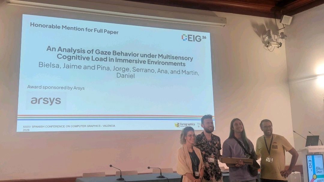 CEIG 2026 Honorable Mention Award